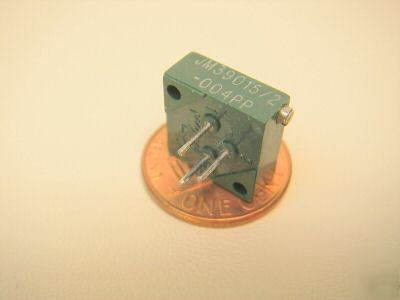 New 1K ohm, potentiometer trimpot, JM39015/2-004PP, 