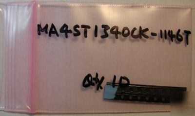 New m/a com MA4ST1340CK-1146T varact diode, , qty. 10PCS