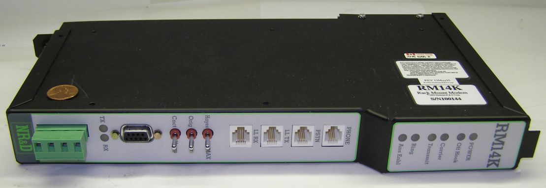 Niobrara RM14K rack address ind. mount modem