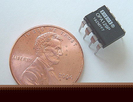 OPA129PB OPA129 pb low bias current op amp ~ ti ic (1)