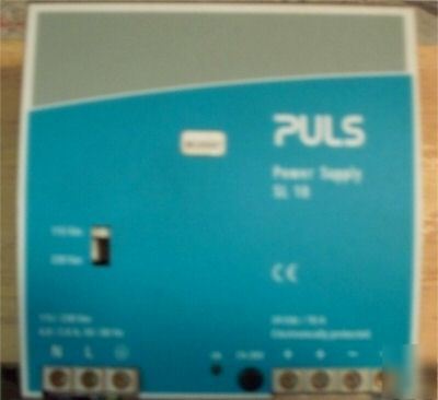 Puls sl 10 power supply | 10AMP, 24VDC, 120VAC *lnc*
