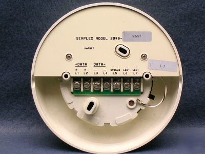 Simplex model #2098-9651 used smoke alarms