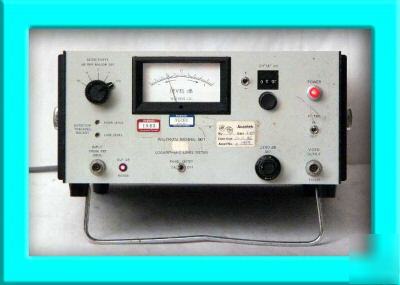 Wiltron 510 logarithmic level meter