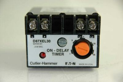 New cutler-hammer D87XEL30 switch timer delay surplus