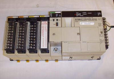 Omron C200HS-CPU31-e & SLK24 & ID212 & OD212 plc