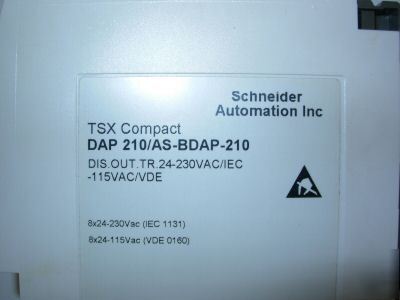 Schneider automation discrete vdc output modules DAP210