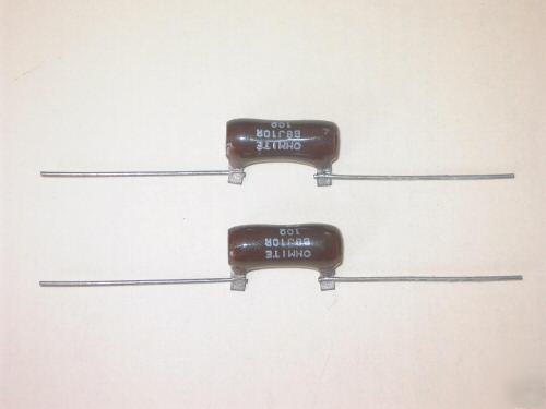 2 ohm 5 watt power resistor tunnel case ohmite