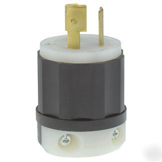 30A 125/250V L10-30P 3P 3W locking plug leviton 2661