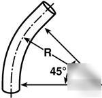 Carlon UA7AG 1-1/4-in schedule 40 45DEGREE pvc elbow