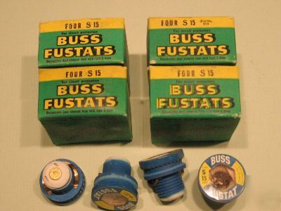 Fustat S15 fuses- 20 15 amp fuses , 