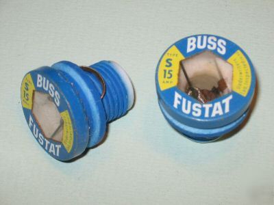 Fustat S15 fuses- 20 15 amp fuses , 