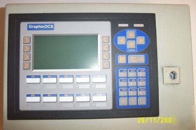 G.e. graphics ocs operator interface display 