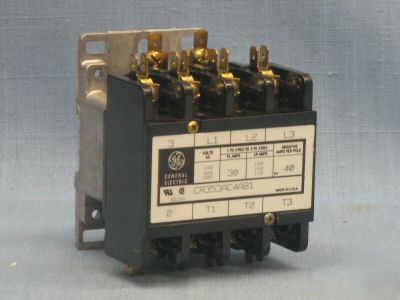 Ge contactor CR353AC4AB1 6P154 5B114 8910DPA34V09