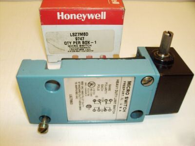 Honeywell micro switch LSZ7M6D limit 10 amp 600 vac 
