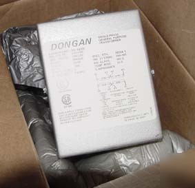 New dongan single phase transformer .100 kva in box