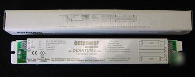 New fluorescent ballasts 30% more efficent electronic