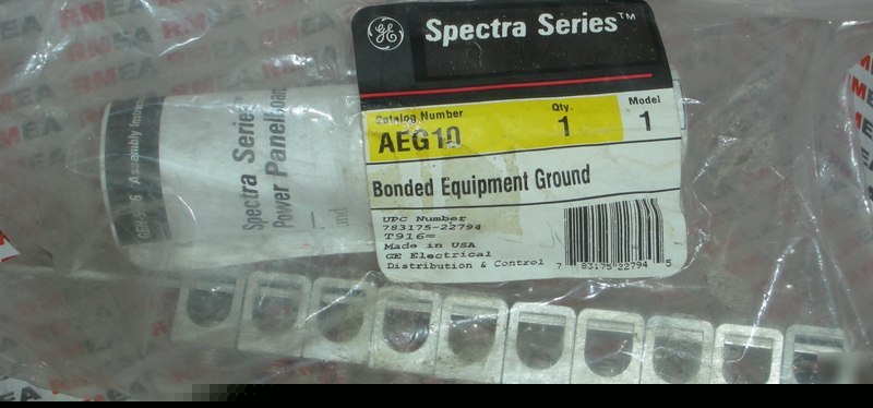 New ge AEG10 bonded equipment ground 