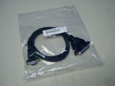 New microscan cable assembly 61-300026-01 rs-232 - 