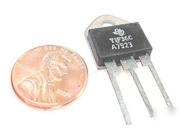 Transistor ~ TIP36C ~ 5 amp 100V power amplifier ~ pnp