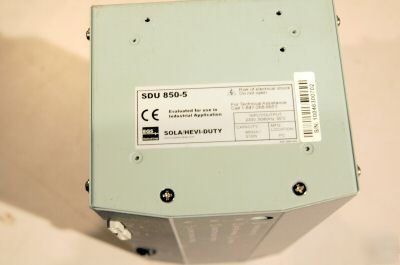 Sola industrial ups sdu 850-5 used as is 