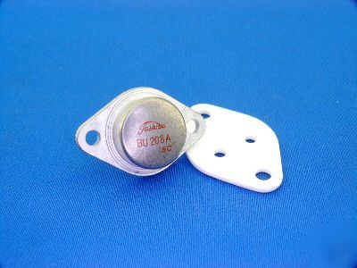 Transistor BU208A toshiba 700V 5A 12,5W + insulator