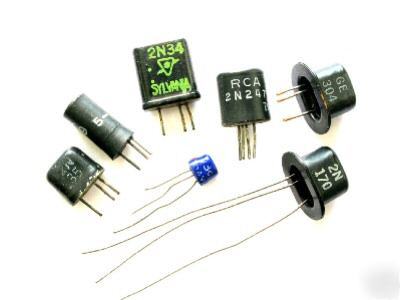 Vintage germanium transistors - seven pieces