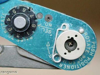 3 ratchet wire connector crimpers / burndy thomas betts