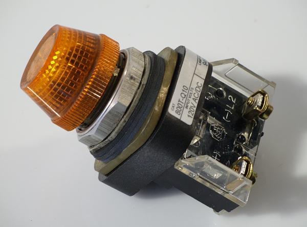 Allen bradley 800T-Q10 ser.t orange pilot light