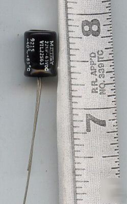 2.2UF / 63VOLT mallory electrolytic capacitor 112 lot 