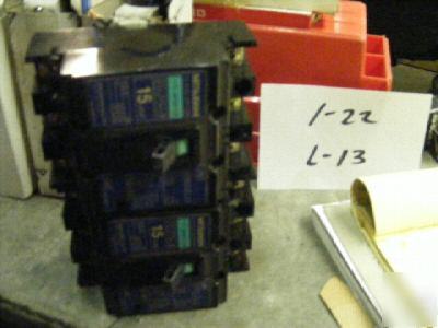 2 mitsubishi NF30-cs 15 amp no fuse breaker