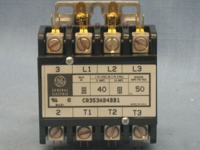 Ge contactor CR353AD4BB1 6P165 1V612 8910DPA44V09
