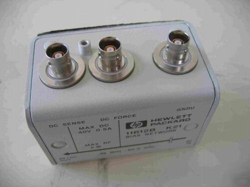 Hp agilent 11612B K21 & K11 bias networks, 50 ghz