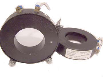 1) donut current transformer for use with ac ammeters