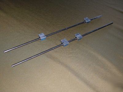2 thomson pillow block rails 34