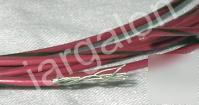 22 awg stranded tinned copper wire red w/ black 20-ft 