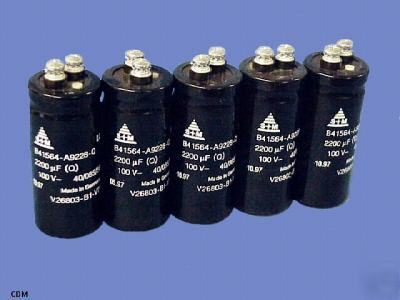 Capacitor, s & m (B41564-A92288-q), 2200UF, 100V 