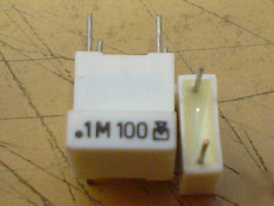 New 100PCS 100V .1UF mallory box mylar capacitors 