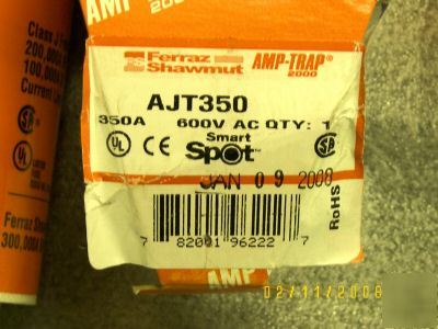  ferraz shawmut amp-trap 2000 600V ac 350A AJT350 