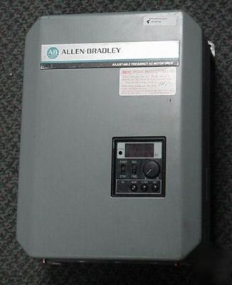 Allen-bradley 1333-cab ac drive 5HP 460VAC