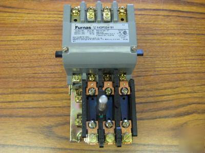 Furnas 14DP32A*81 series b size 1 27A motor starter