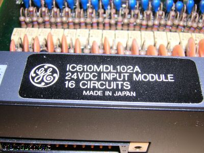 Ge fanuc IC610MDL102A 24VDC input module 16 circuit 