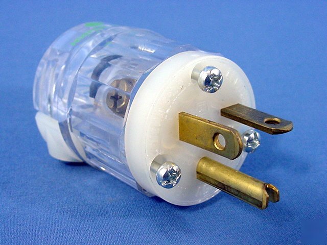 Leviton lighted hospital plug 5-20 20A 125V 8315-plc