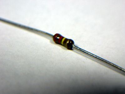 New 220K ohm 1/4 watt 5% resistors <<<lot of 5>>> 