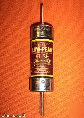 New buss low peak lpn-rk-200SP fuse LPNRK200SP 200 amp