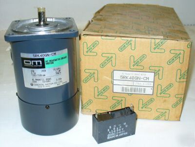 Oriental motors - ac magnetic brake motor (5RK40GN-cm)