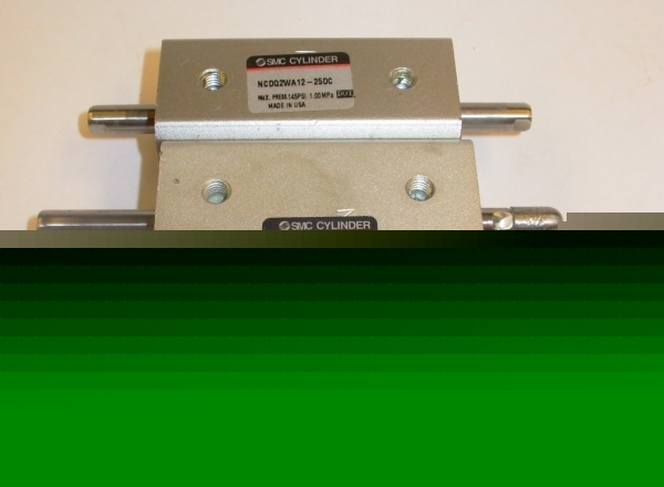 Smc compact cylinders lot of 3 NCDQ2WA12-25DC actuator
