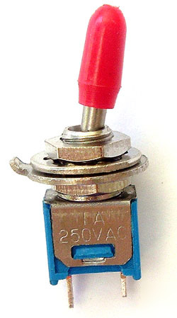Subminiature toggle switch on/off 3A 3 amp 125VAC (6)