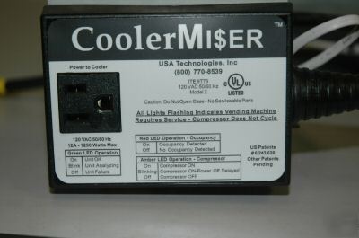 Usa technologies ite 9T79 model 2 coolermiser w/ light