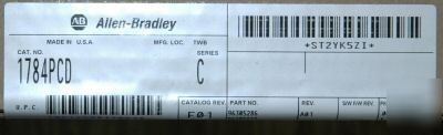  allen bradley 1784PCD/c devicenet pcmcia card