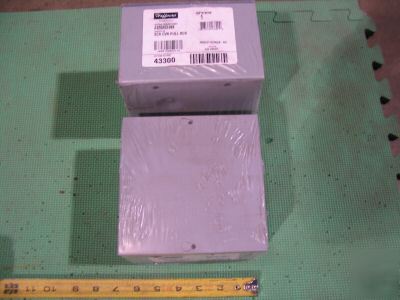 Hoffman saginaw pull box enclosure nos 4 each 6X6X4